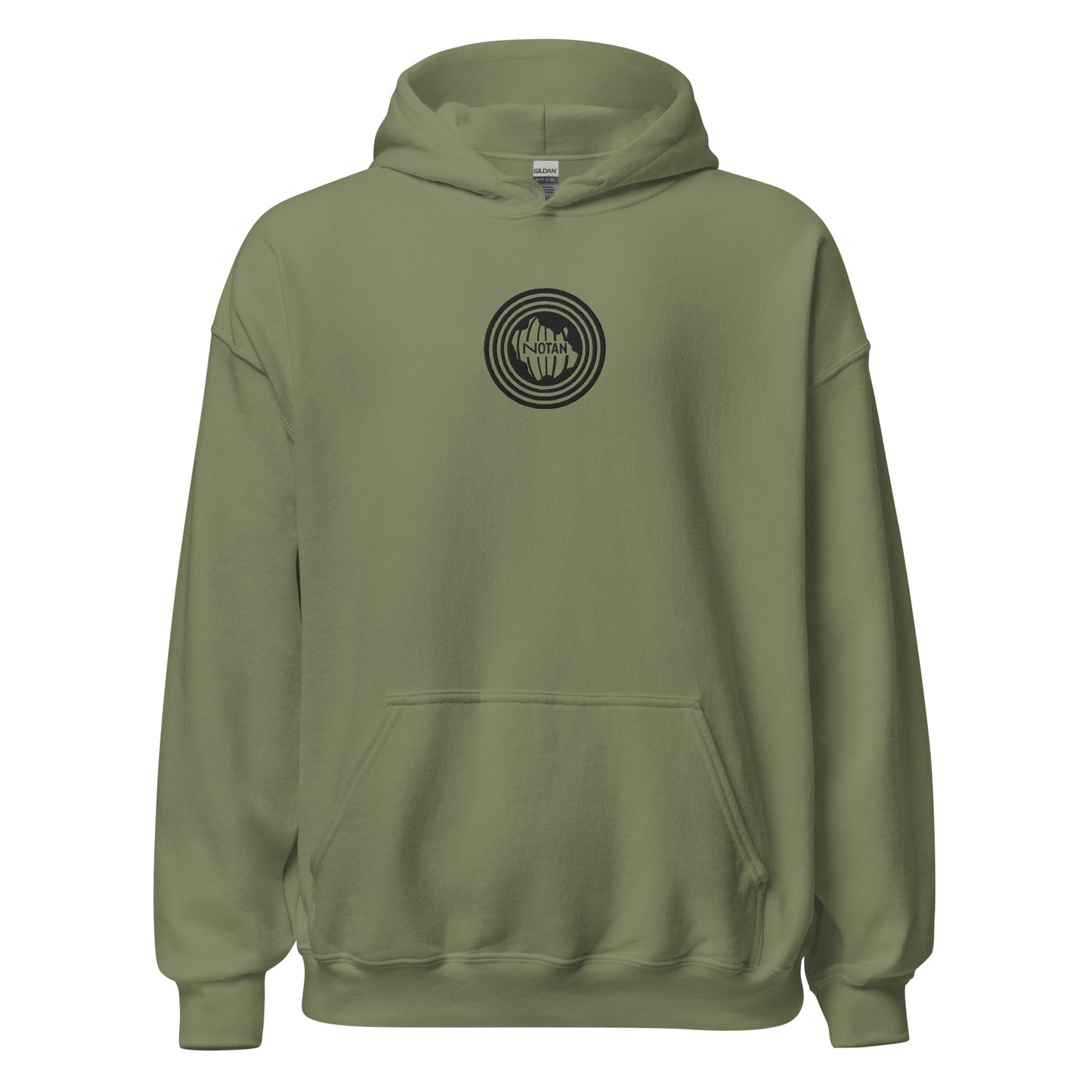 Notan Worldwide Embroidered Hoodie